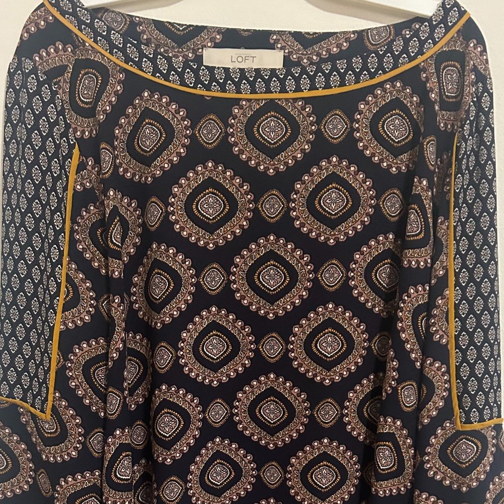 LOFT Women's Boho Blouse, M